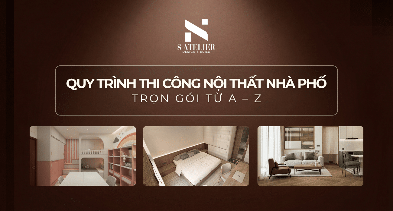 Thi công nội thất nhà phố