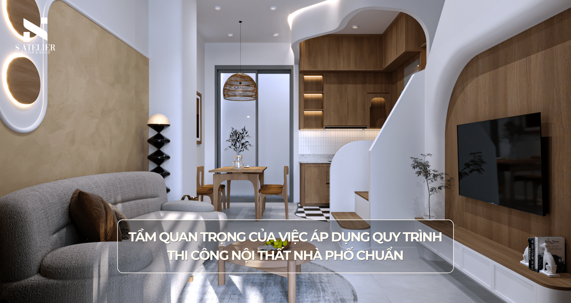 Thi công nội thất nhà phố