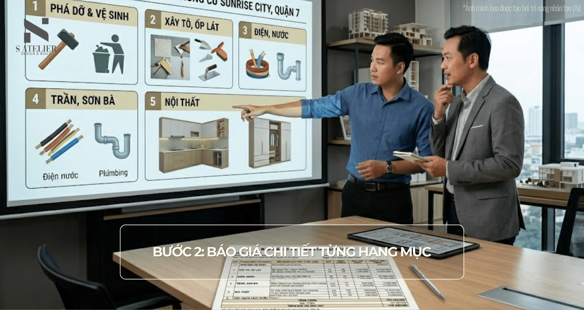 Thi công nội thất nhà phố
